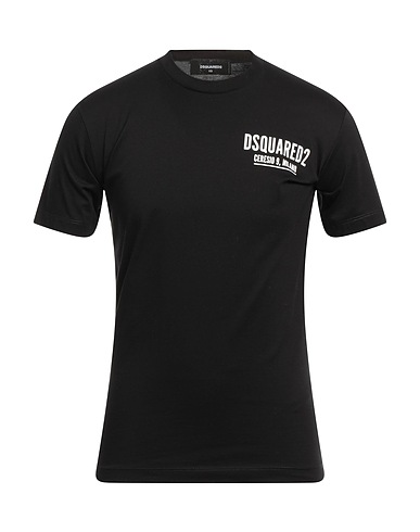 DSQUARED2 T-shirt NERO 100% Cotton