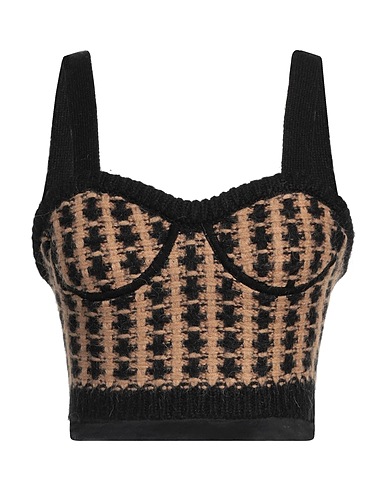 REDValentino Top Sand 39% Acrylic, 29% Mohair wool, 22% Polyamide, 10% Polyester