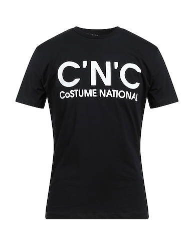 C'N'C' COSTUME NATIONAL T-Shirt Schwarz 100% Baumwolle