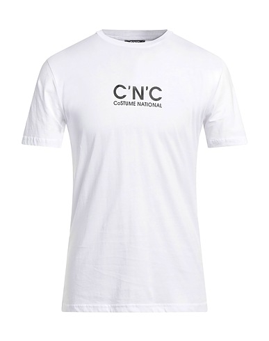 C'N'C' COSTUME NATIONAL T-shirt Bianco 100% Cotone