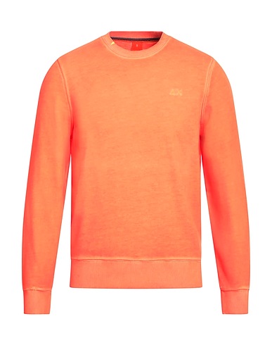 SUN 68 Sweatshirt Orange 100% Cotton