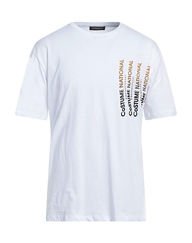 COSTUME NATIONAL T-shirt Bianco 100% Cotone