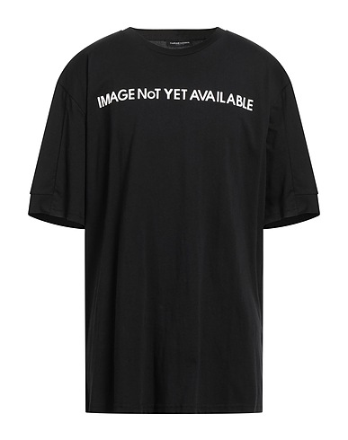 COSTUME NATIONAL T-shirt Black 100% Cotton