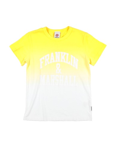 FRANKLIN & MARSHALL T-Shirt Gelb 100% Baumwolle