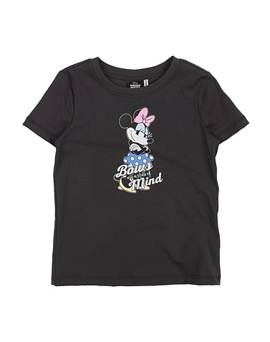 KIDS ONLY T-shirt Black 65% Polyester, 35% Cotton