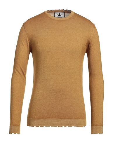 MACCHIA J Jumper Camel 100% Virgin Wool