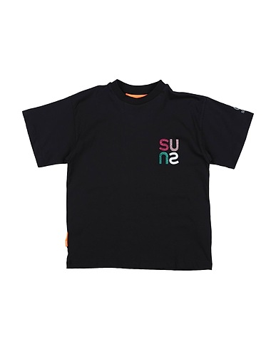SUNS BOARDS T-shirt Noir 100% Coton