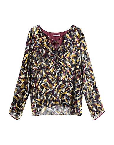 KRISTINA TI Top Plum 59% Viscose, 41% Silk