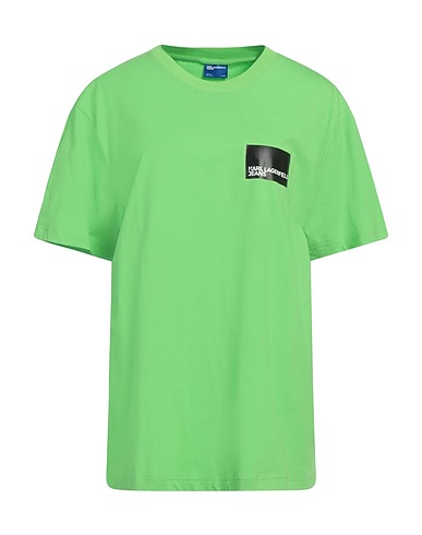 KARL LAGERFELD JEANS T-shirt KLJ REGULAR SSLV LOGO TEE
 Lime green 100% Organic cotton