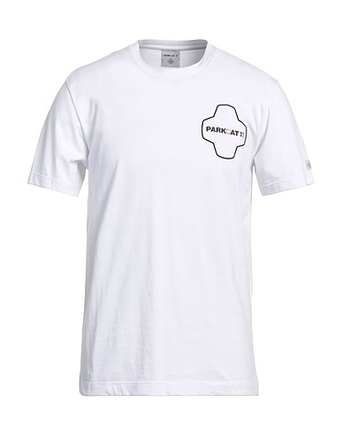 PARKOAT T-shirt White 100% Cotton