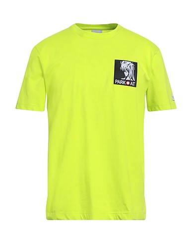 PARKOAT T-shirt Verde lime 100% Cotone