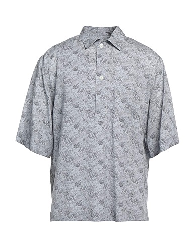 AGLINI Patterned shirt Grey 100% Lyocell