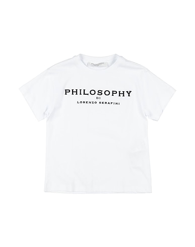 PHILOSOPHY di LORENZO SERAFINI T-shirt White 100% Cotton