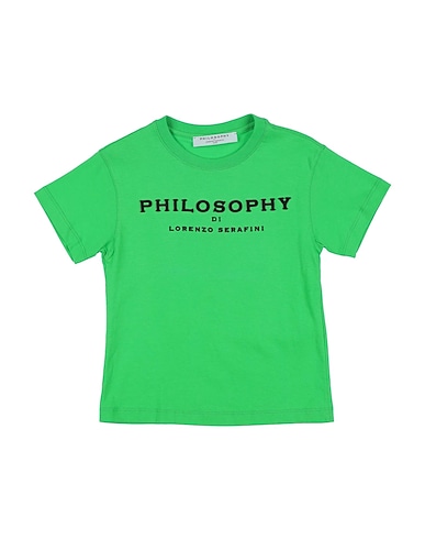 PHILOSOPHY di LORENZO SERAFINI T-shirt Green 100% Cotton