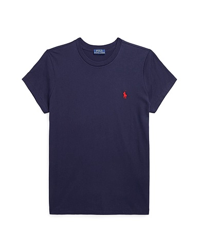 POLO RALPH LAUREN T-shirt basique Bleu marine 100% Coton