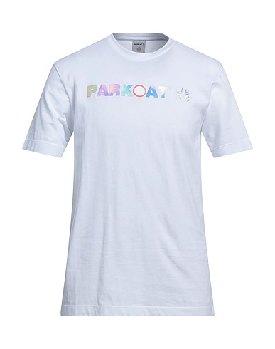 PARKOAT T-shirt Bianco 100% Cotone