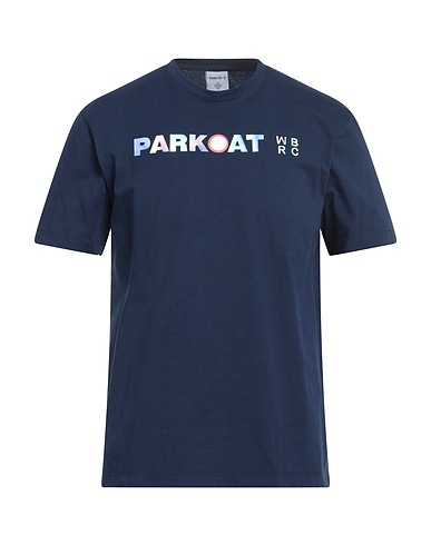 PARKOAT T-shirt Navy blue 100% Cotton