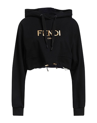 FENDI スウェット ブラック コットン 100% / ポリウレタン / 金属繊維 / ナイロン