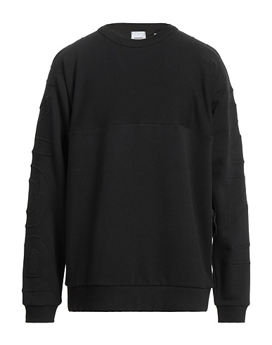 BURBERRY Sweatshirt Schwarz 98% Baumwolle, 2% Elastan