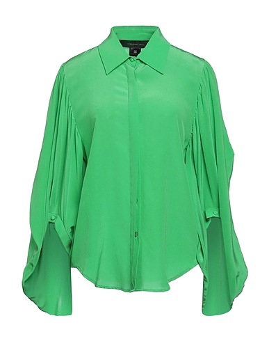 FEDERICA TOSI Silk shirts & blouses Green 100% Silk