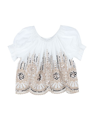 L:Ú L:Ú by MISS GRANT Top White 100% Cotton