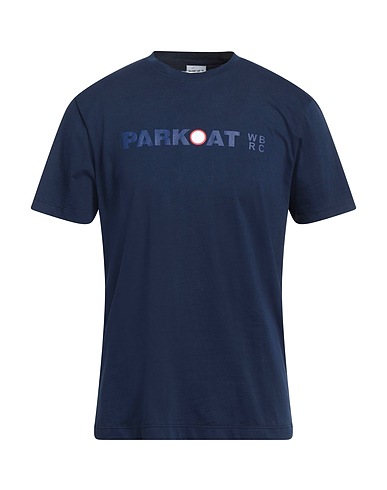 PARKOAT T-shirt Blu navy 100% Cotone