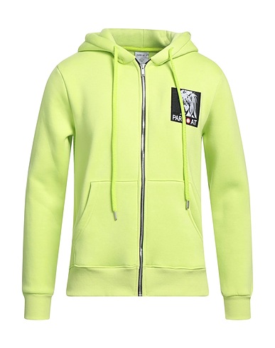 PARKOAT Hooded track jacket  Lime green 80% Cotton, 20% Polyester