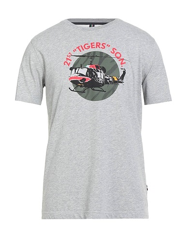 AERONAUTICA MILITARE T-shirt Light grey 100% Cotton