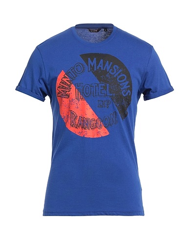 GUY T-shirt Μπλε 100% Βαμβάκι