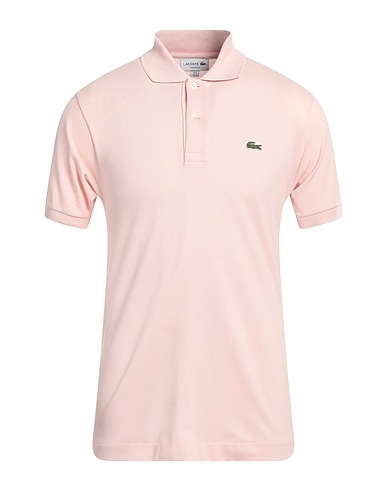 LACOSTE ポロシャツ ペールピンク コットン 100%