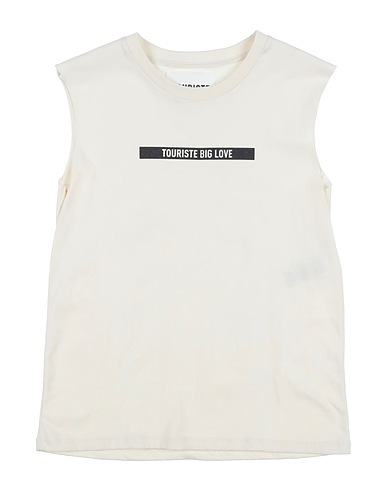 TOURISTE T-shirt Ivory 100% Organic cotton