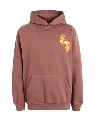 BUTTER GOODS Felpa AMPHIBIAN PULLOVER Cioccolato 70% Cotone, 30% Poliestere
