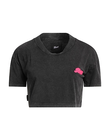 SHOE Basic T-shirt Charcoal 100% Cotton