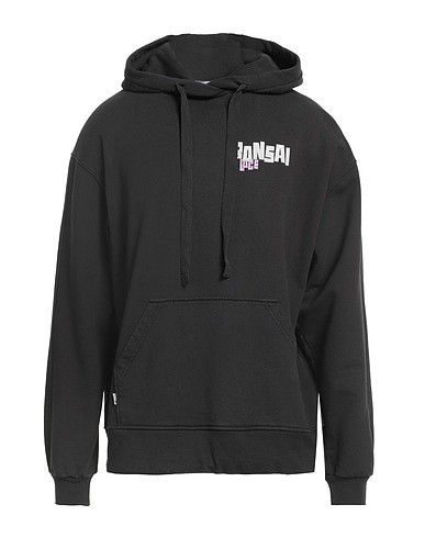 BONSAI Hoodie Braungrau 100% Baumwolle