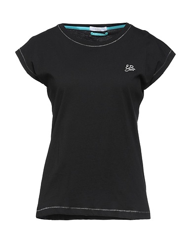 YES ZEE by ESSENZA T-shirt Black 100% Cotton