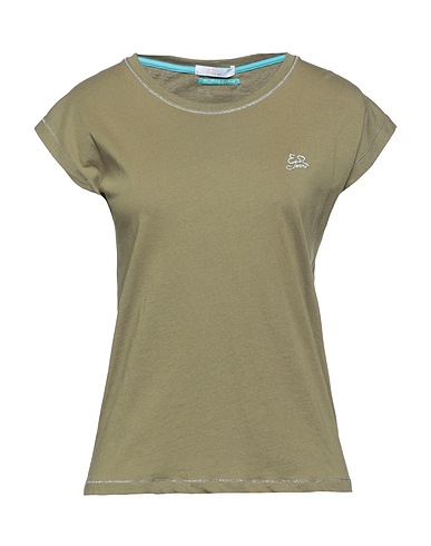 YES ZEE by ESSENZA T-shirt Military green 100% Cotton