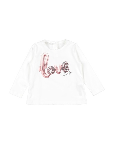 LIU •JO T-shirt White 95% Cotton, 5% Elastane