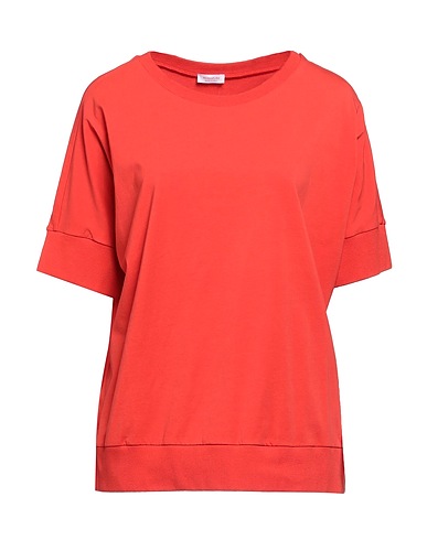 ROSSOPURO T-shirt Rosso pomodoro 94% Cotone, 6% Elastan