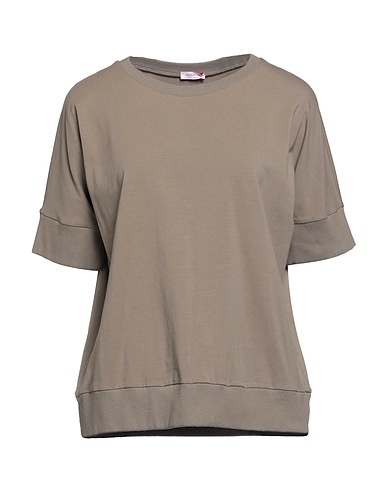 ROSSOPURO ベーシックTシャツ カーキ コットン 94% / ポリウレタン 6%