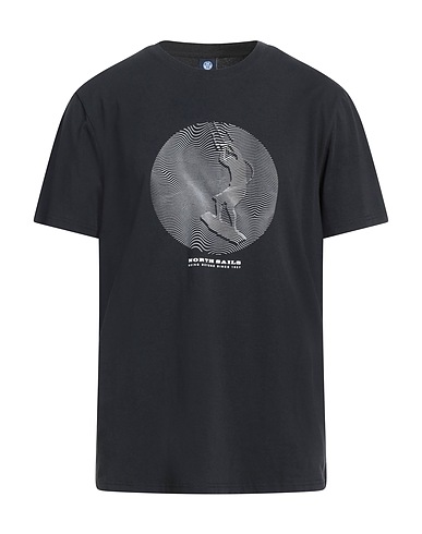 NORTH SAILS T-shirt Charcoal 95% Cotton, 5% Elastane