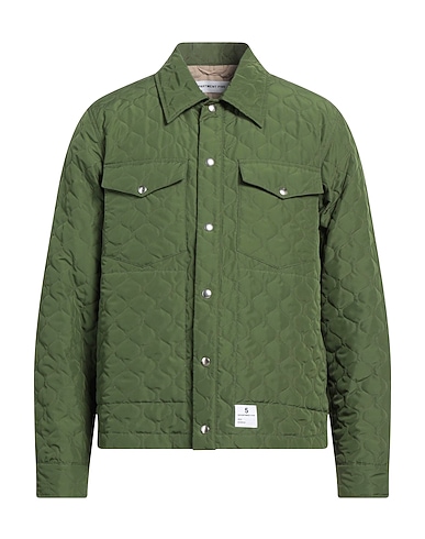 DEPARTMENT 5 Solid color shirt Military green 100% Polyester
