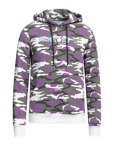 PARKOAT Hooded track jacket  Military green 80% Cotton, 20% Polyester