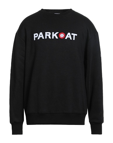 PARKOAT Felpa Nero 80% Cotone, 20% Poliestere