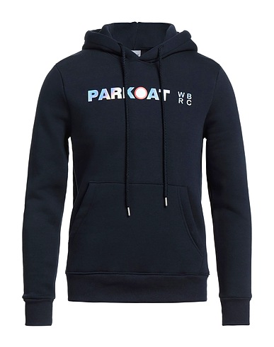 PARKOAT Hooded track jacket  Midnight blue 80% Cotton, 20% Polyester