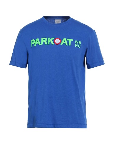 PARKOAT T-shirt Blu 100% Cotone
