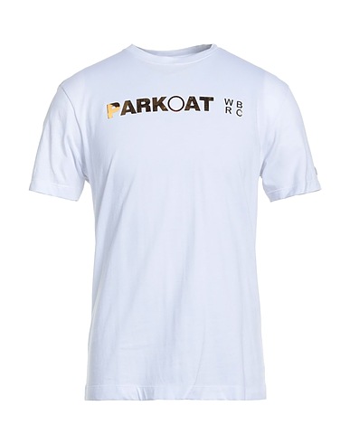 PARKOAT T-shirt Bianco 100% Cotone