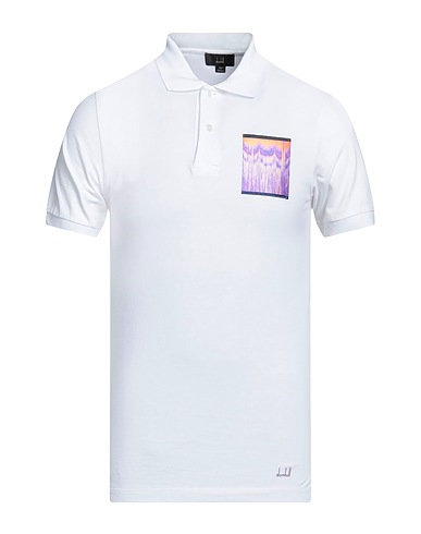 DUNHILL Polo shirt White 100% Cotton