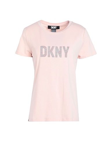 DKNY T-shirt Blush 58% Cotton, 38% Modal, 4% Elastane