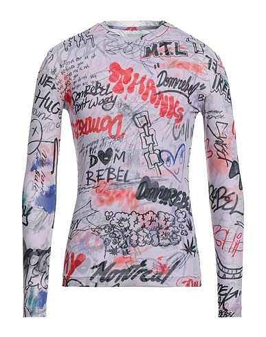 DOMREBEL T-shirt Lilac 90% Polyester, 10% Elastane