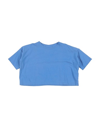 CUCÙ LAB T-shirt Blue 96% Cotton, 4% Elastane